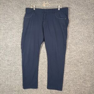 Nike Pants Mens 38x30 Blue Chino Straight Leg Stretch Performance Golf Dri-fit